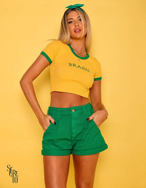Shorts Baggy Valentina Verde