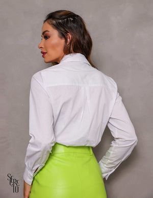 Camisa London Botões Off White