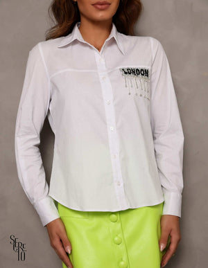 Camisa London Botões Off White