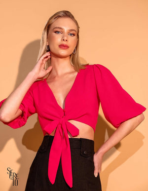 Cropped Fabi Tiras Pink