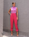 Calça Luara Carrot Pink