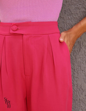Calça Luara Carrot Pink