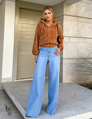 Jaqueta Bomber Holly Camel