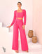 Conjunto Kimi Pantalona e Cropped Pink