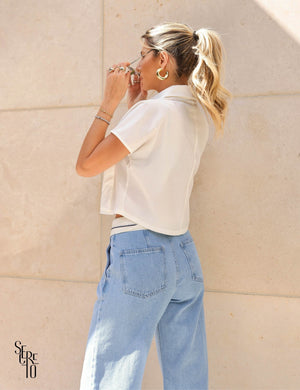 Calça Wide Leg Kaya Jeans