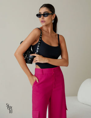 Body Cavado Megan Preto