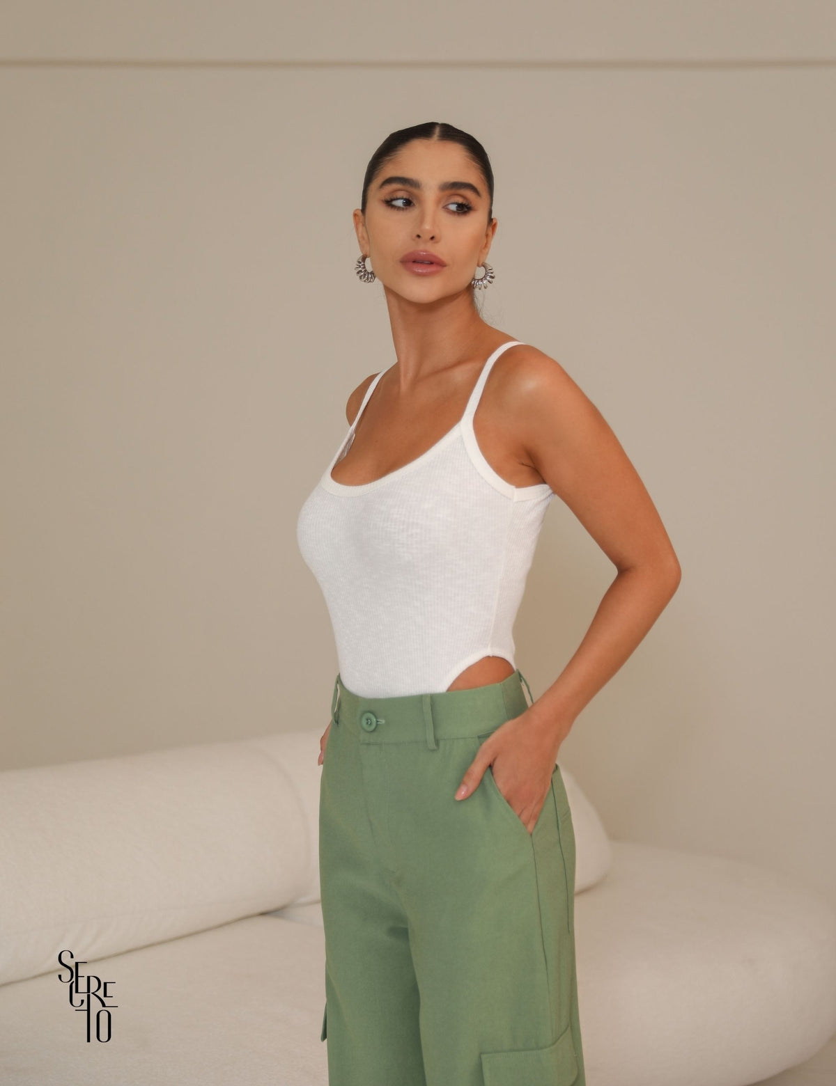 Body Cavado Megan Off White