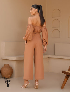 Conjunto Cropped e Pantacourt Mia Camel