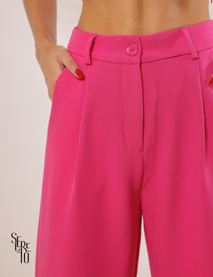 Calça Pantalona Graziella Rosa