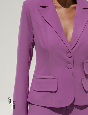 Conjunto spencer com bermuda Calente Lilás