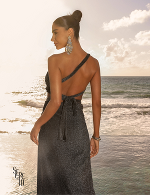 Vestido Longo Hotpant Mabell Preto