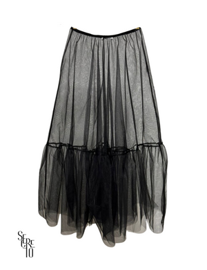 Saia Tule Minerva Preto