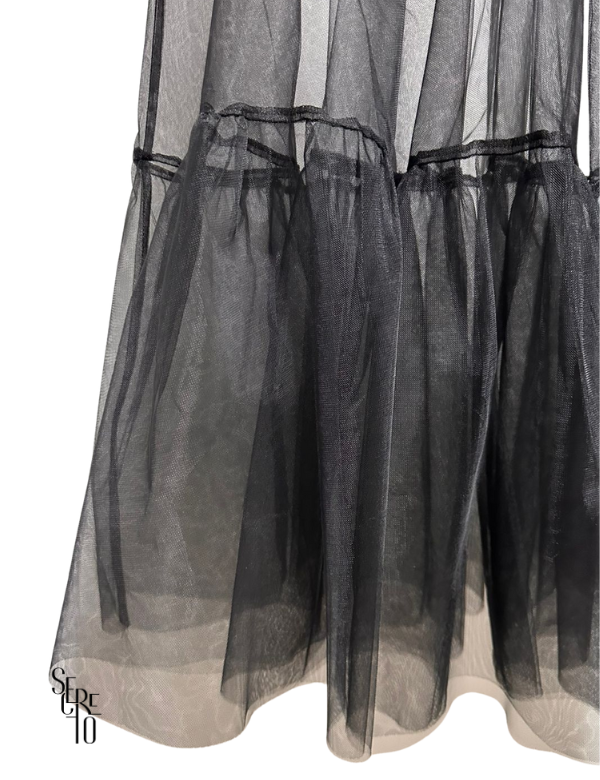 Saia Tule Minerva Preto