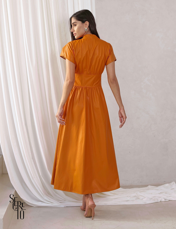 Vestido Longuete Courino Patricia Conheque