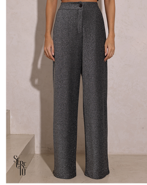 Calça Malha Terry Luciane Preto