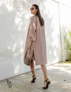 Max Cardigan Alice Rosê