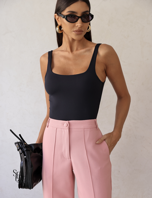 Calça Alfaiataria Nervura Vicky Blush