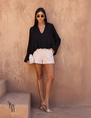 Blusa Balonê Amanda Preto