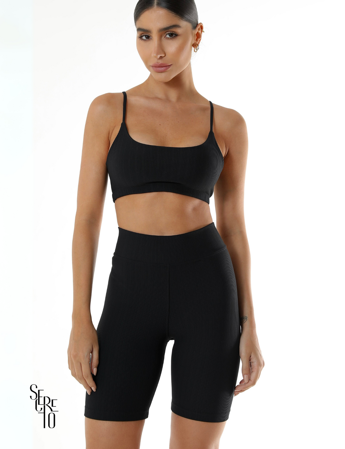 Bermuda Canelada Estonia Preto