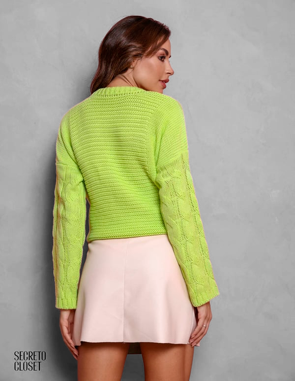 Blusa Tricô Color Valerie Lima