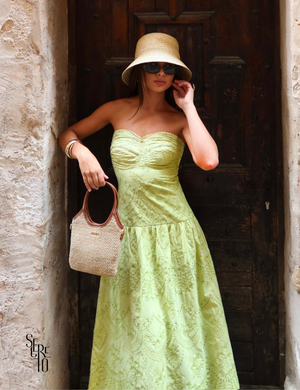 Vestdo Longo TQC Renda Daniele Verde