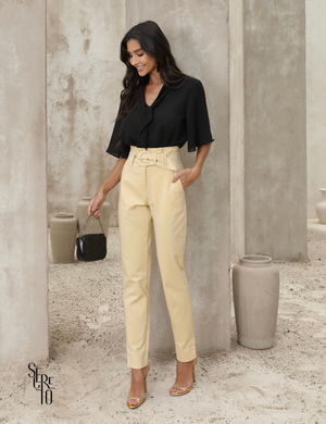 Blusa Feminina com Laço Rake Preto