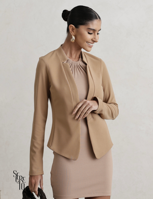 Blazer Estruturado Feminino Carla Caramelo