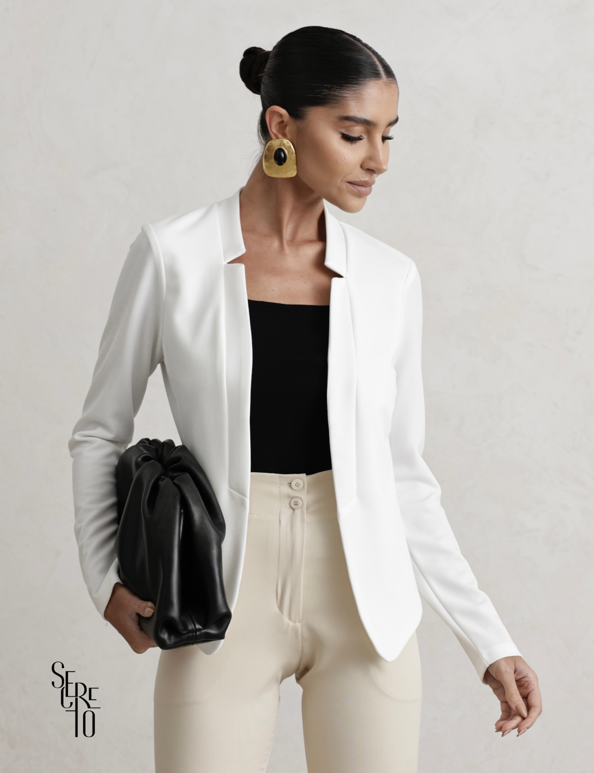 Blazer Estruturado Feminino Carla Branco