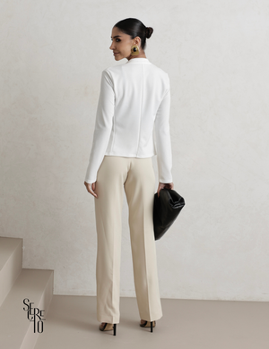 Blazer Estruturado Feminino Carla Branco