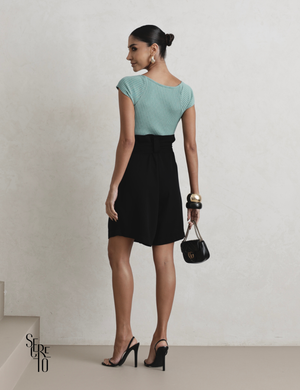 Bermuda Alfaiataria Jane Preto