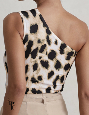 Body Animal Print Grazi Bege