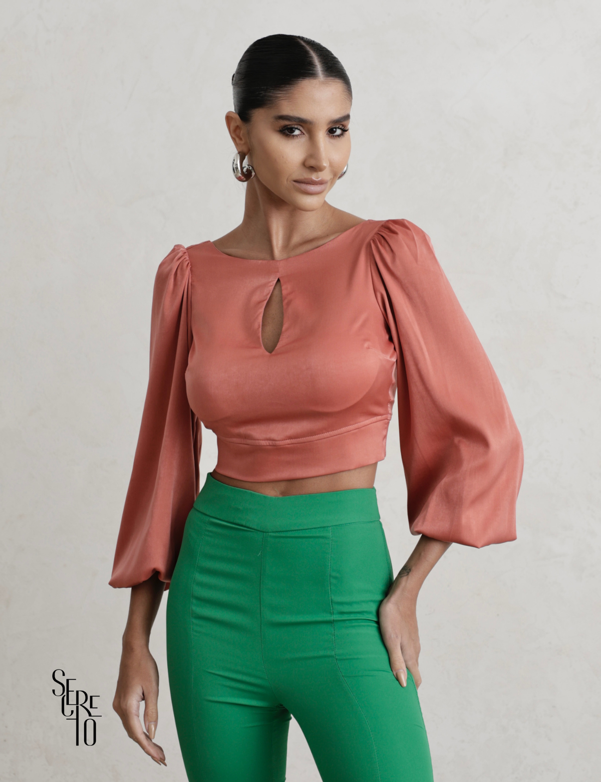 Cropped Costas Abertas Jeni Rosê