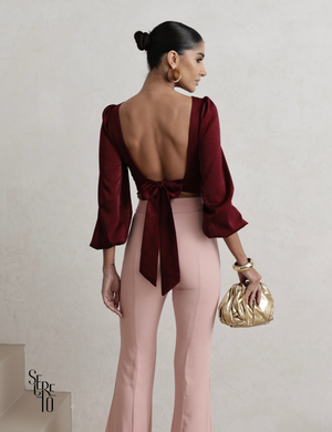 Calça Flare Licia Rosê