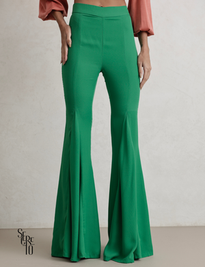 Calça Flare Licia Verde