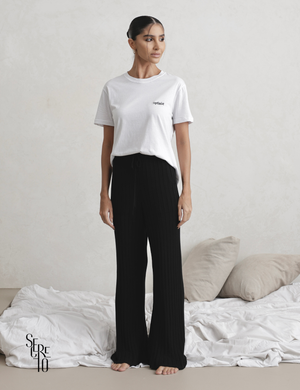 Conjunto Pijama Blusa e Calça Patty Preto