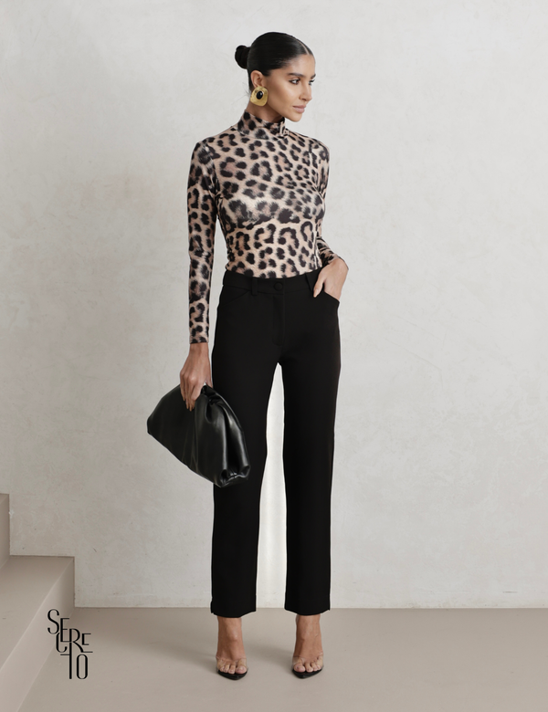 Calça Alfaiataria Feminina Bessa Preto