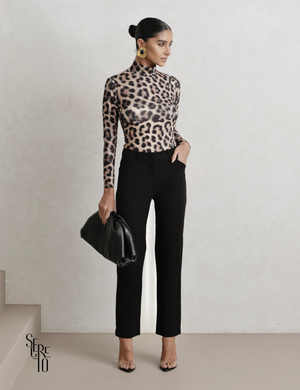 Calça Alfaiataria Feminina Bessa Preto