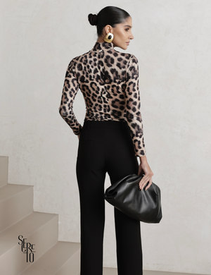 Calça Alfaiataria Feminina Bessa Preto