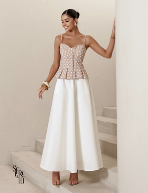 Saia Evasê Gabi Off White