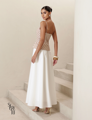 Saia Evasê Gabi Off White