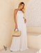 Vestido Longo Mailli Off White