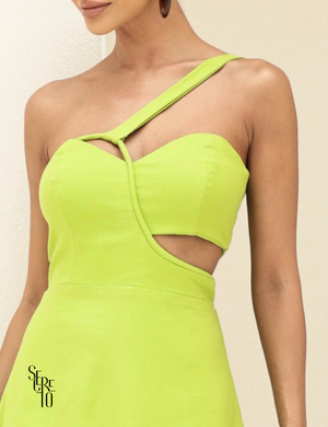 Macaquinho Linho Lara Verde