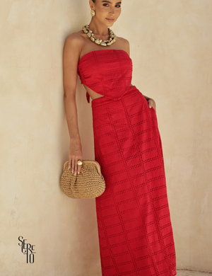 Saia Laise Jully Vermelho