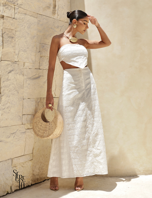 Top Bico Laise Jully Branco